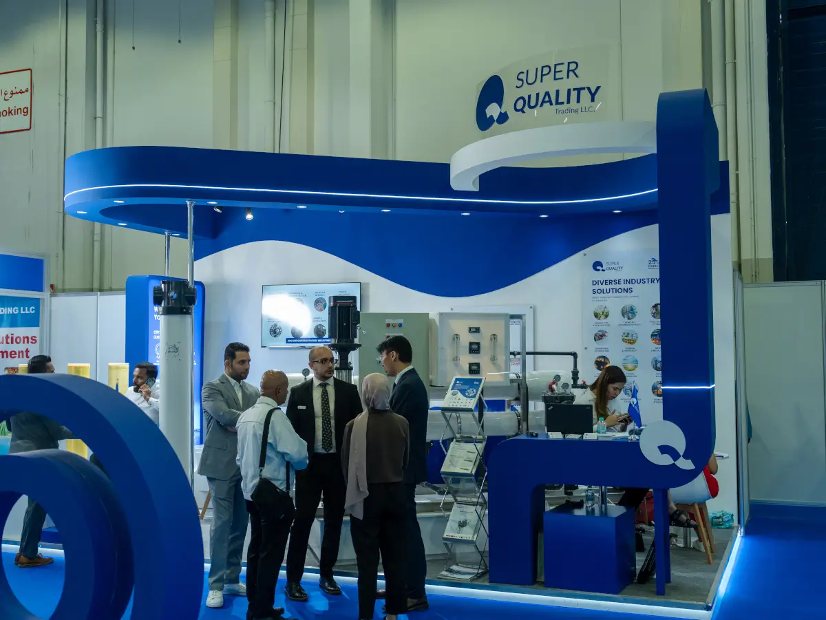 Super Quality’s Booth At Wetex