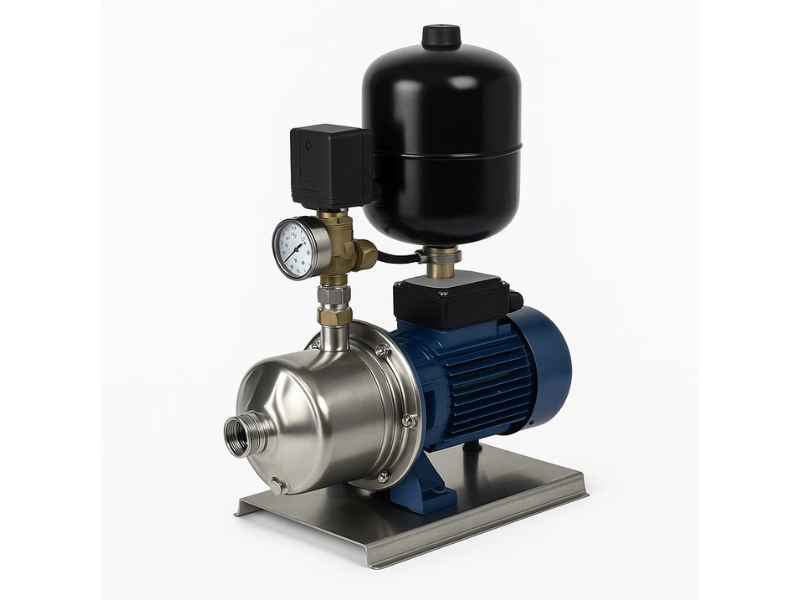 Booster pump system installed to increase water pressure in UAE buildings