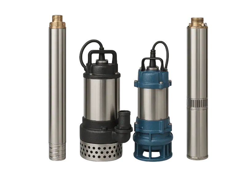 Submersible pumps for well, sewage, drainage and solar applications in UAE
